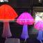 Outdoor Night Party Stage LED Lighting Decoration Balloon Colorful Inflatable Mushroom Shape