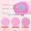 Waterproof deep facial cleansing silicone brush rechargeable double facial wash with brush