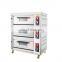 Bakery Machine Wholesale Prices LPG Gas 2 Deck Oven For Cake Baking
