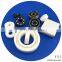 693 ceramic bearing, stainless steel Si3N4 ZrO2 ceramic bearing 693 with size 3*8*4mm