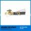brass lockable ball valve for water meter with brass key