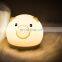 Amazon Top Seller 2020 USB Rechargeable Cute Pig Silicone Home Decoration LED Night Light For children