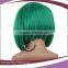Short Green Synthetic Fiber Macross F-Ranka Wig Cosplay Wig
