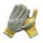 Aramid cutting and heat-resistant non-slip and puncture-resistant performance men's safety leather gloves