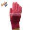 color interlock liner construction garden cotton latex coated gloves