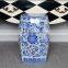 Hot sell blue and white garden ceramic stools seats