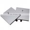 Luxury packing box with custom magnetic closure cardboard black folding packing