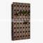 Wine rack Wooden Over the wall mounted shelf with holes for bottles display