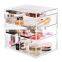 Transparent Acrylic Jewelry Box With Drawer Makeup Organizer