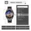 SKMEI 9194 casual sports stainless steel men luxury mechanical verified automatic watch