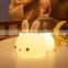 USB Rechargeable Light Cat Silicone Night Lights For Kids Baby Luxury Gift Table Lamp