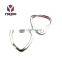 Popular High Quality Colored Metal Heart Shaped Flat Flat Split Ring Keychain