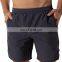 Cropped Fit Polyester Mesh Basketball Shorts Two Deep Side Hem Pockets Summer Basic Men Shorts
