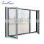 Australia Standard Hurricane Impact windproof Casement Insulated Window for Home Casement Window with Fixed Glass Design