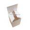 Free Samples OEM Factory Customized Foldable Luxury Candle Packaging Boxes Small White Plain Cardboard Paper Box
