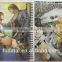 FDT custom kids PVC cover full color top quality story double wire-o book