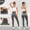 Women Soft Anti Rolling Yoga Four-Way Stretch Leggings Wholesale Gym High Waist Sports Pants 80nylon 20spandex