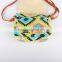 Stock Wholesale Aztec Weave Print Canvas Messenger Bag Hot Sale Womens Canvas Messenger Bag