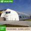 Peach shaped commercial activity warehouse hangar tent, curved tent, arched tent, curved column aluminum alloy tent, wedding tent