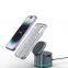 Portable three-in-one quick charger innovative design smart devices wireless charger