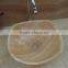 New Style Carved Bathroom Onyx Stone Wash Basin & Sink