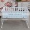 Solid wooden baby bed with the good quality wooden crib with cradle