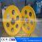 Cable pulley wheels steel pulley wheel block