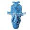 Suitable for autumn winter Double layer cut hair Royal Velvet Blue Dolphin pet clothes
