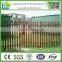 landscape edging powder coated not to rust round or triple pointed tops galvanised or PVC finished galvanized palisade fence