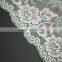 ladies lace transparent fabric for bra and underwear