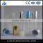 amber blue clear roll on perfume glass bottle with aluminum cap plastic cap