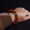15mm Men's barrel Vajra Bodhi rudraksha Buddhist Meditation Prayer Wrist Bracelet