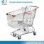 Asian Type Supermarket Shopping Cart Metal Shopping Trolley