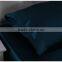 Whole Sale Best Gifts 100% Pure Natural Silk Pillow Covers Dyed Oxford Style Silk Pillowcases With boders Dark Blue