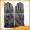 Women's and Girl leather gloves whole palm touch screen leather gloves fold elastic of the cuff