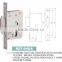 deadbolt lock body