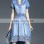 women peasant dresses lady brief maxi dress korean
