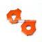 BJ-CA-KT001-OR Motorcycle CNC Rear Axle Spindle Chain Adjuster Blocks for KTM DUKE 125/200/390