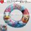 Cheap pvc inflatable custom swimming ring with logo printing