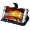 For Lenovo A7000 Case , Hot Sale Wallet Leather Case For Lenovo A7000 Case Black