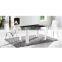 2015 TOP black tempered design glass coffee table