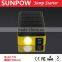 SUNPOW first aid kits 12v battery power pack multi-function jump starter