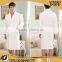 100% Cotton White Kimono 5 Star Hotel Bathrobe