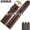 20mm High Quality Genuine Leather Watch Strap With Stainless Steel Buckle Wholesale 3PCS