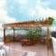 2016 Outdoor aluminum frame garden pergola