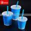 printed single wall paper cups for cold beverage