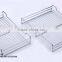 REPON Slide Chrome Basket Kitchen Wire Corner Shelf