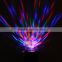 EU/US Plug New RGB 3W Crystal Magic Ball Laser Stage Lighting For Party Disco DJ Bar Bulb Lighting Show