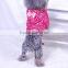spring sequins yarn denim cloth dog apparels with four-legs