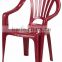 Plastic outdoor party chair with arm